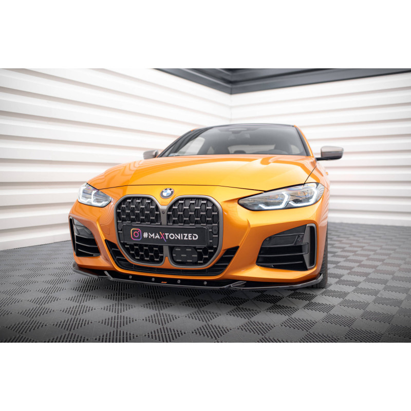 SPLITTER ANTERIORE V.4 BMW 4 M-Pack / M440i G22 / G23 / G22 Facelift / G23 Facelift (Cod. M-BM-4-G22