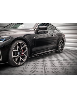Diffusori minigonne V.1 BMW 4 M-Pack / M440i G22 / G23 / G22 Facelift / G23 Facelift (Cod. M-BM-4-G2