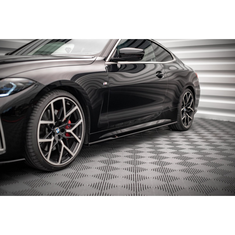 Diffusori minigonne V.1 BMW 4 M-Pack / M440i G22 / G23 / G22 Facelift / G23 Facelift (Cod. M-BM-4-G2