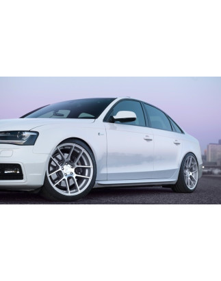 Minigonne laterali Audi A4 B8 (2008-2015) S4 / RS4 / stile S-Line (Cod. C-C-L-CSP1325)