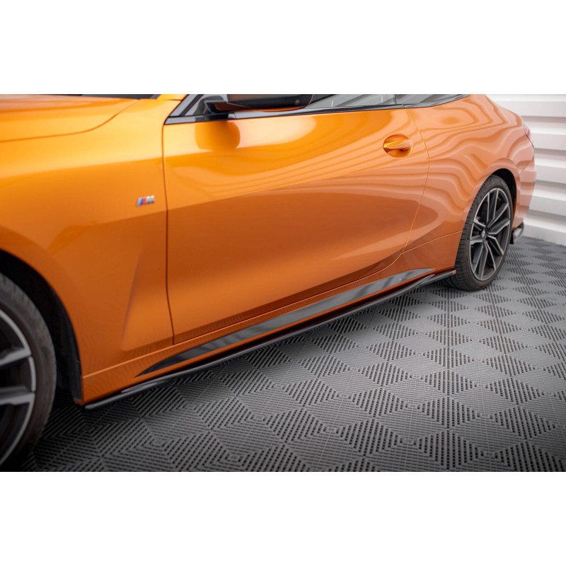 Diffusori minigonne V.3 BMW 4 M-Pack / M440i G22 / G23 / G22 Facelift / G23 Facelift (Cod. M-BM-4-G2