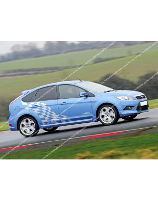 Kit estetico completo Ford Focus 2 restyling 2009-2011 stile Zetec S (Cod. C-C-L-CSP1330)