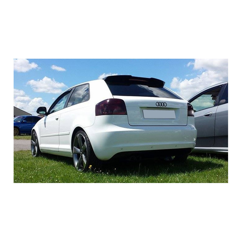 Spoiler posteriore Audi A3 8P 3 porte stile RS3 (2003-2012) (Cod. C-C-L-CSP1332)