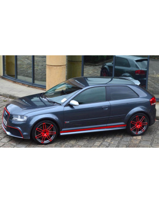 Spoiler posteriore Audi A3 8P 3 porte stile RS3 (2003-2012) (Cod. C-C-L-CSP1332)
