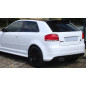 Spoiler posteriore Audi A3 8P 3 porte stile RS3 (2003-2012) (Cod. C-C-L-CSP1332)