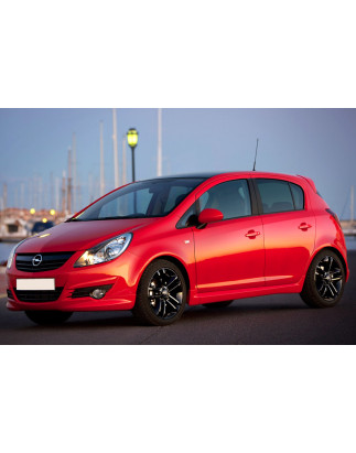 Minigonne laterali Opel Corsa D 5 porte - stile OPC (Cod. C-C-L-CSP1333)