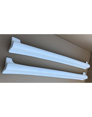 Minigonne laterali Opel Corsa D 5 porte - stile OPC (Cod. C-C-L-CSP1333)