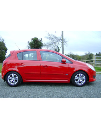 Minigonne laterali Opel Corsa D 5 porte - stile OPC (Cod. C-C-L-CSP1333)