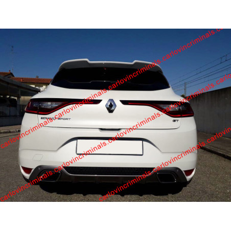 Spoiler posteriore Renault Megane 4 stile RS per modello standard (Cod. C-C-L-CSP1343)
