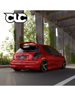 Spoiler posteriore Peugeot 207 stile WRC (2006-2012) (Cod. C-C-L-CSP1353)