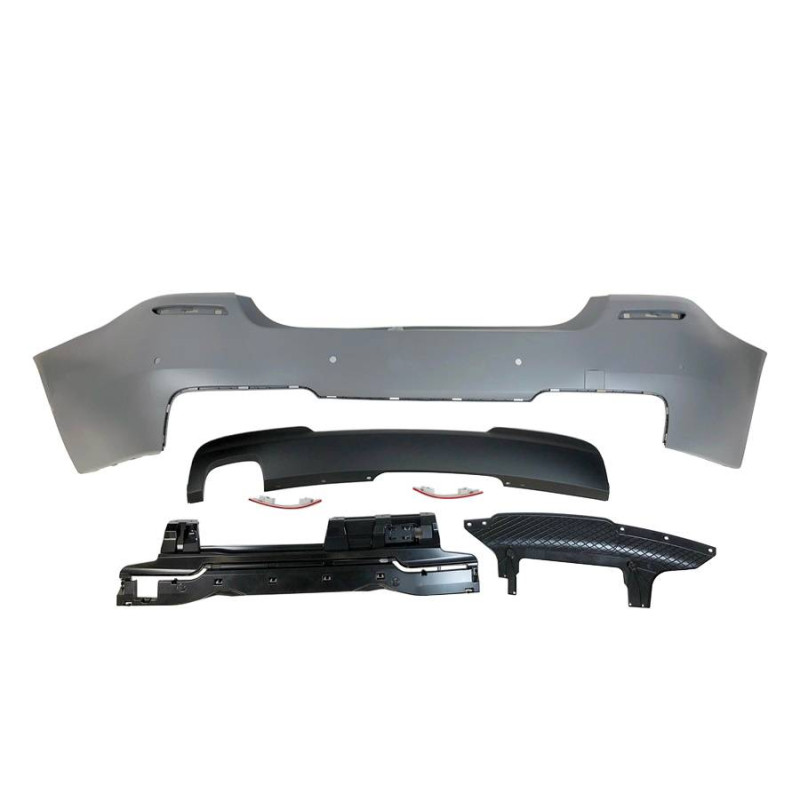Paraurti Posteriore BMW F10 10-16 Look M-Tech Sensori (Cod. E-TCB1002)