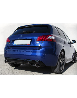 Sottoparaurti posteriore Peugeot 308 II stile GTI dal 2013 (Cod. C-C-L-CSP1360)