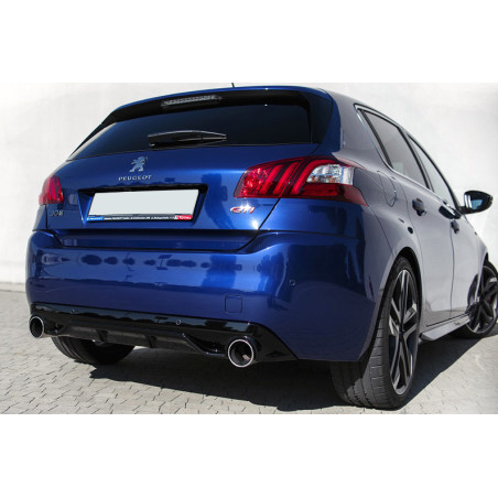 Sottoparaurti posteriore Peugeot 308 II stile GTI dal 2013 (Cod. C-C-L-CSP1360)