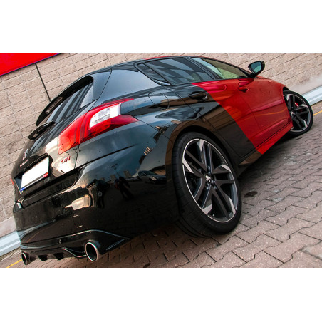 Sottoparaurti posteriore Peugeot 308 II stile GTI dal 2013 (Cod. C-C-L-CSP1360)