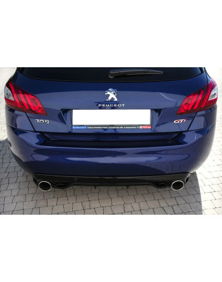 Sottoparaurti posteriore Peugeot 308 II stile GTI dal 2013 (Cod. C-C-L-CSP1360)