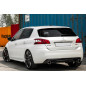 Sottoparaurti posteriore Peugeot 308 II stile GTI dal 2013 (Cod. C-C-L-CSP1360)