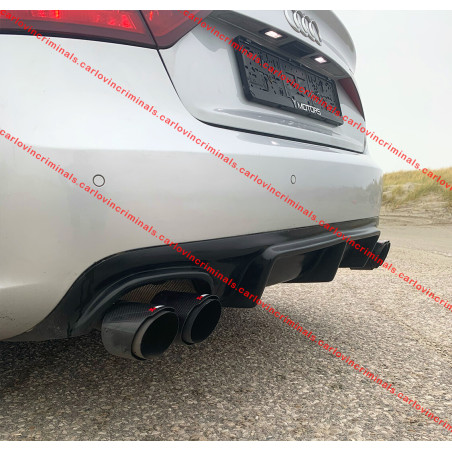 Diffusore posteriore Audi A5 Sportback 2012-2016 (non compatibile con versioni S-Line) (Cod. C-C-L-C