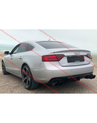 Diffusore posteriore Audi A5 Sportback 2012-2016 (non compatibile con versioni S-Line) (Cod. C-C-L-C