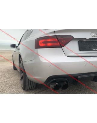 Diffusore posteriore Audi A5 Sportback 2012-2016 (non compatibile con versioni S-Line) (Cod. C-C-L-C