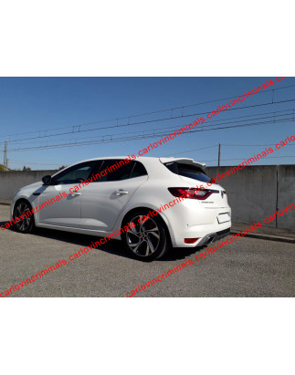 Spoiler posteriore Renault Megane 4 berlina stile RS - modelli standard (Cod. C-C-L-CSP1377)