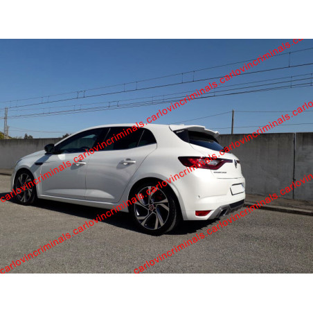 Spoiler posteriore Renault Megane 4 berlina stile RS - modelli standard (Cod. C-C-L-CSP1377)