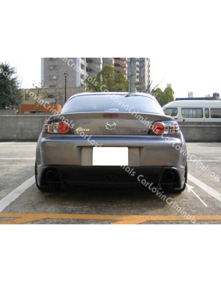 Sottoparaurti spoiler posteriore per Mazda RX-8 RX8 (Cod. C-C-L-CSP1378)