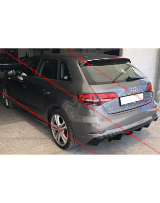 Diffusore posteriore Audi A3 8V S-Line restyling (2016-2020) (Cod. C-C-L-CSP1382)