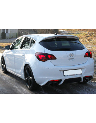 Sottoparaurti posteriore / diffusore Opel Astra J 5 porte (2009-2012) (Cod. C-C-L-CSP1384)