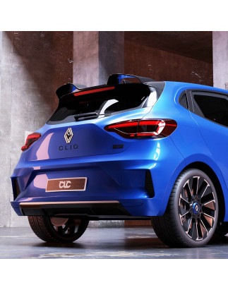 Spoiler posteriore Renault Clio 5 stile Cup restyling dal 2023 (Cod. C-C-L-CSP1386)