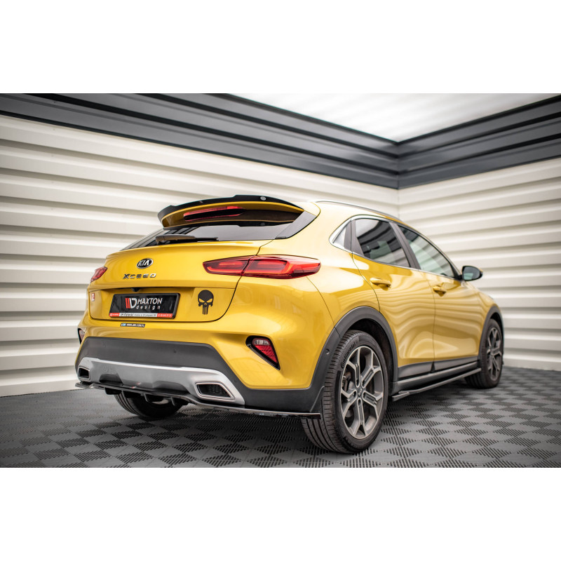 Splitter posteriore (con barre verticali) Kia XCeed Mk1 (Cod. M-KI-XCEED-1-RD1G+RD2G)