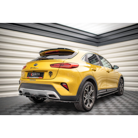 Splitter posteriore (con barre verticali) Kia XCeed Mk1 (Cod. M-KI-XCEED-1-RD1G+RD2G)