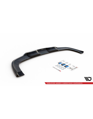 Splitter posteriore (con barre verticali) Kia XCeed Mk1 (Cod. M-KI-XCEED-1-RD1G+RD2G)