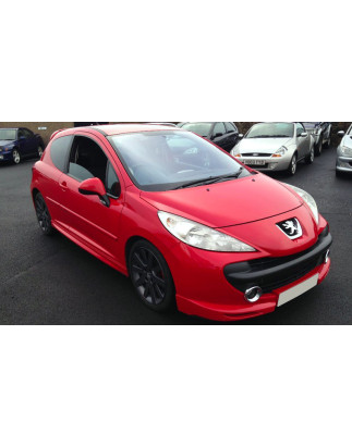 Minigonne laterali Peugeot 207 (2006-2012) stile GTI (Cod. C-C-L-CSP1397)