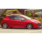 Minigonne laterali Peugeot 207 (2006-2012) stile GTI (Cod. C-C-L-CSP1397)