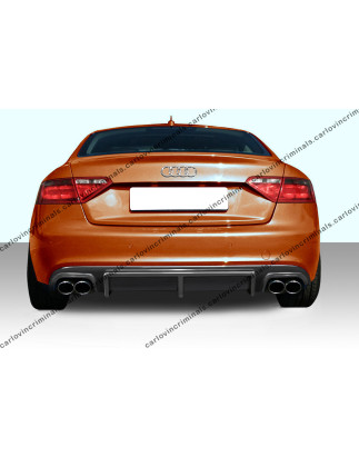 Diffusore posteriore spoiler Audi A5 Sportback S-Line 2009-2011 (solo S-Line) (Cod. C-C-L-CSP1402)