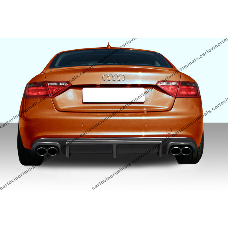 Diffusore posteriore spoiler Audi A5 Sportback S-Line 2009-2011 (solo S-Line) (Cod. C-C-L-CSP1402)