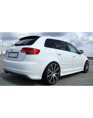 Spoiler posteriore Audi A3 8P Sportback (2005-2013) stile S-Line / S3 (Cod. C-C-L-CSP1409)