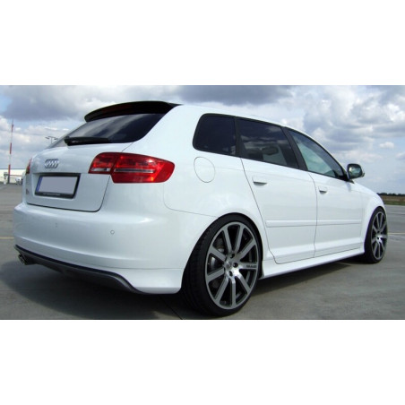 Spoiler posteriore Audi A3 8P Sportback (2005-2013) stile S-Line / S3 (Cod. C-C-L-CSP1409)
