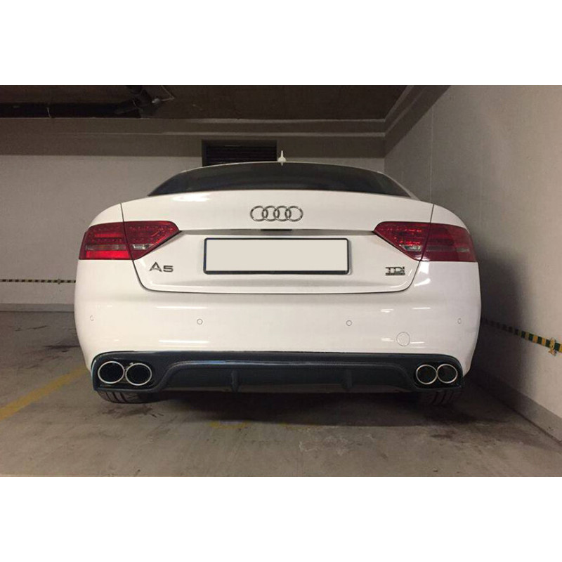 Diffusore posteriore Audi A5 S-Line Coupé (2007-2011) stile RS (Cod. C-C-L-CSP1410)