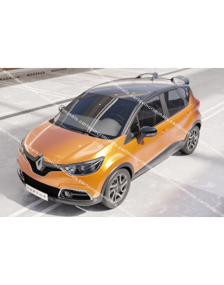 Spoiler posteriore Renault Captur 1 (2013-2019) stile Cup (Cod. C-C-L-CSP1420)