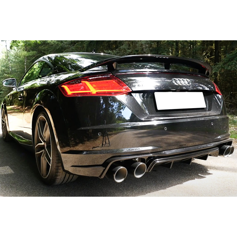 Diffusore posteriore Audi TT 8S S-Line (2013-2016) solo per S-Line (Cod. C-C-L-CSP1421)