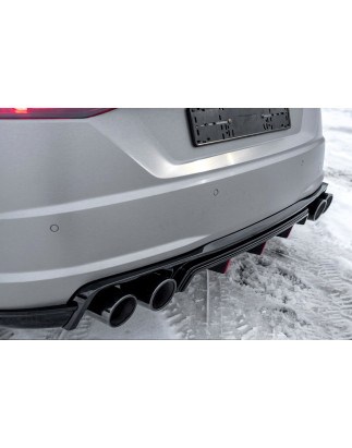 Diffusore posteriore Audi TT 8S S-Line (2013-2016) solo per S-Line (Cod. C-C-L-CSP1421)
