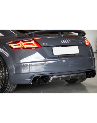 Diffusore posteriore Audi TT 8S S-Line (2013-2016) solo per S-Line (Cod. C-C-L-CSP1421)