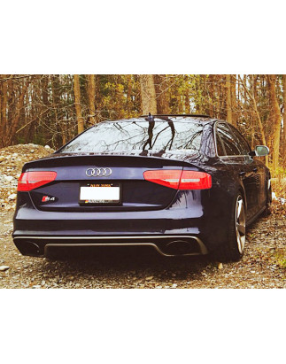 Sottoparaurti posteriore Audi A4 B8 S-Line (2012-2015) stile RS4 (Cod. C-C-L-CSP1423)