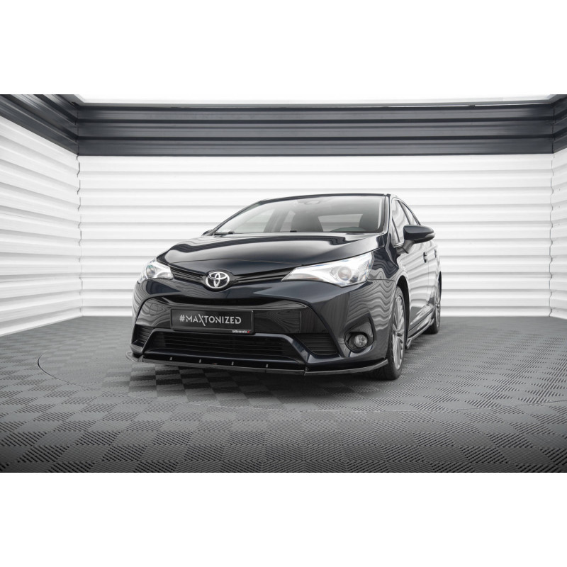 SPLITTER ANTERIORE V.1 Toyota Avensis Mk3 Facelift (Cod. M-TO-AV-3F2-FD1G)