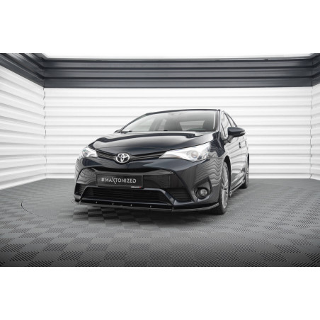 SPLITTER ANTERIORE V.1 Toyota Avensis Mk3 Facelift (Cod. M-TO-AV-3F2-FD1G)