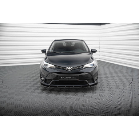 SPLITTER ANTERIORE V.1 Toyota Avensis Mk3 Facelift (Cod. M-TO-AV-3F2-FD1G)