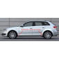 Minigonne laterali Audi A3 8P Sportback 5 porte (2005-2012) stile S3 (Cod. C-C-L-CSP1426)