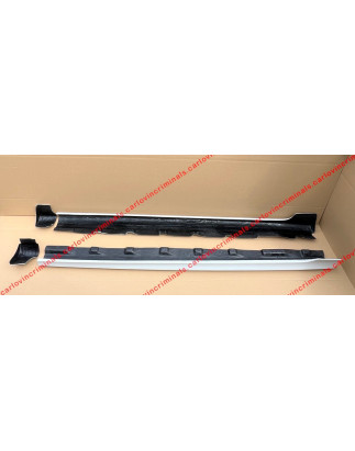 Minigonne laterali Audi A3 8P Sportback 5 porte (2005-2012) stile S3 (Cod. C-C-L-CSP1426)