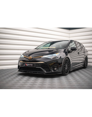 SPLITTER ANTERIORE V.2 Toyota Avensis Mk3 Facelift (Cod. M-TO-AV-3F2-FD2G)